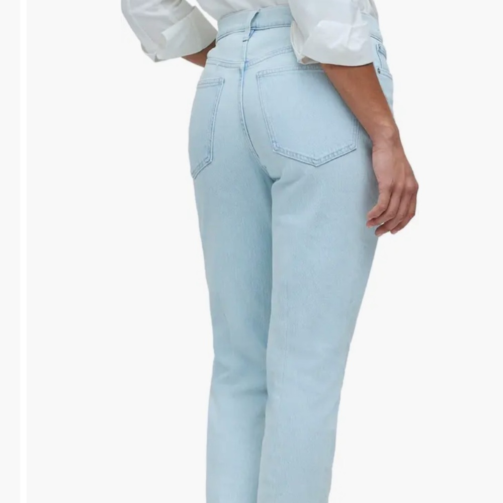 Madewell Light Blue Straight Leg Jeans - Picture 2 of 11